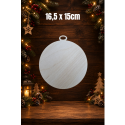 Bombka 15cm, bańka 15cm, sklejka 3mm